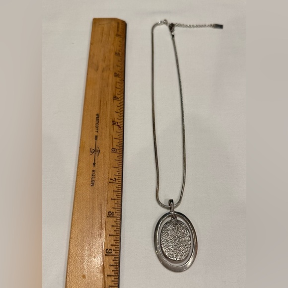 Liz & Co. Pink & Silver Necklace - Picture 3 of 3